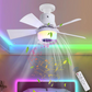 🥳SUMMER HOT SALE🥳💞50K+ SOLD!💥50% OFF! 🎁Smart E27 Ceiling Fan Light with Hi-Fi Bluetooth Speaker & Mood Lighting  Cool Breezes • Crystal-Clear Sound • 16 Million Colours💡🌬️🎵