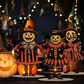 🏆Halloween Surprise Price: Only £ 6.99!!!🎃 Vintage Halloween Wooden Wall Hanging Set👻