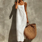 🏖️Summer Hot Sale - Up to 70% OFF💐Women's Casual Solid Color Slip Dress🌷
