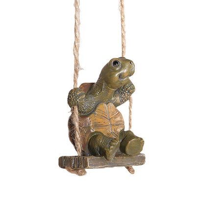 🏆Surprise Price: Only £9.99!!!🐢Whimsical Turtle Swing Decor🌿