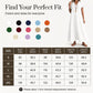 🥳SUMMER HOT SALE🥳💞50K+ SOLD!💥50% OFF! 👗Women's Short Sleeve V-Neck Maxi Dress