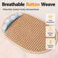 🔥Summer Hot Sale 49% OFF🧊Summer Cooling Dog Bed with Rattan Mat and Supportive Pillow Border