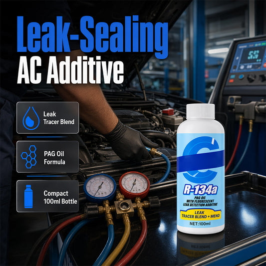⏳LAST DAY SALE ONLY￡6.99!!👍FrostSeal Pro™ Automotive A/C Leak Stop with UV Dye