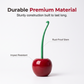 🍒Last Day Special Price:£8.99!!!🍏Creative Cherry-Shaped Toilet Brush🚽