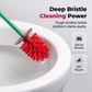 🍒Last Day Special Price:£8.99!!!🍏Creative Cherry-Shaped Toilet Brush🚽