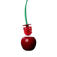 🍒Last Day Special Price:£8.99!!!🍏Creative Cherry-Shaped Toilet Brush🚽