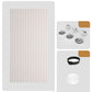 ⏰LIMITED TIME 49% OFF! ⭐No-Drill Magnetic Accordion Door Curtain