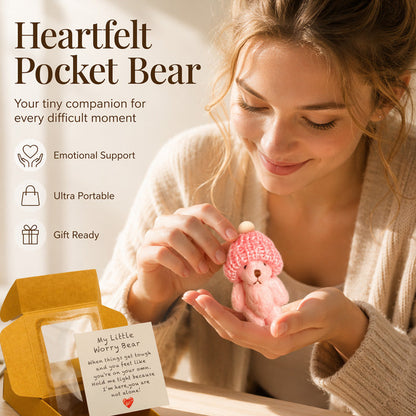 🏆Surprise Price: Only £7.99!!!🧸Mini Plush Pocket Teddy Bear with Greeting Card & Gift Box🎁