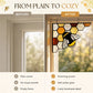⏳Last Day Special Price:£9.99!!!💥Vibrant Acrylic Suncatcher Hanging Ornament🐝