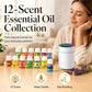 🏆Surprise Price: Only £7.99!!!🎁🌺The fresh scent lifts your mood！🌷12-Pack Water Soluble Essential Oils Set