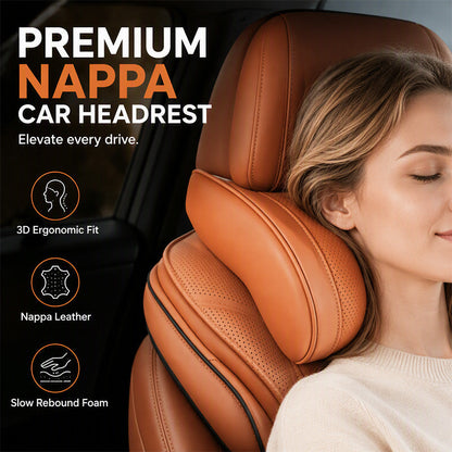 🚗Surprise Price: Only £11.99!!!💤 Relieve Driving Fatigue! Universal Memory Foam Car Headrest Neck Pillow, Ergonomic Support Auto Neck Cushion for Long Road Trips