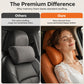 🚗Surprise Price: Only £11.99!!!💤 Relieve Driving Fatigue! Universal Memory Foam Car Headrest Neck Pillow, Ergonomic Support Auto Neck Cushion for Long Road Trips