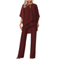 🎁New Arrivals 53% OFF💥Women's Elegant Asymmetrical Top & Pants Set