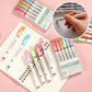 🎄Christmas Pre Sale￡7.99!!🌈Curve Highlighter Pen 🖌️6 Pack Roller Tip Colored Markers for Note Taking, Art Craft & Office School Supplies