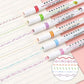 🎄Christmas Pre Sale￡7.99!!🌈Curve Highlighter Pen 🖌️6 Pack Roller Tip Colored Markers for Note Taking, Art Craft & Office School Supplies