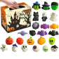 🎃HALLOWEEN SALE ONLY￡12.99!! 🦇🎃Halloween Squishies Stress Relief Toy Set, Classic Pumpkin/Ghost/Bat Shapes, Super Soft TPR Material with Elastic Squeeze Feel🧹Washable & Durable, Assorted 24/36/50pcs for Party Favors, Classroom Rewards & Trick-or-Treat🦇🪄