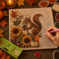 🍂AUTUMN SALE ONLY￡9.99!! 🐿️✨Autumn 3D Pearl Painting Kit🎃