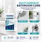 🚿Limited-time Special Price:£7.99!!!✨Fast-Acting Shower Limescale Remover Spray – Dissolves stubborn mineral deposits & hard water stains. Restores water flow & shine – just spray & wipe! 🧼💪