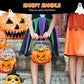 🎃HALLOWEEN SALE ONLY￡8.99!! 🦇👻Halloween Bestsellers-Halloween Transparent Pumpkin Favor Bags