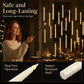 💥LAST DAY SPECIAL PRICE￡15.99!!!🕯️Magical Wand Remote Floating LED Taper Candles Set🪄