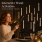 💥LAST DAY SPECIAL PRICE￡15.99!!!🕯️Magical Wand Remote Floating LED Taper Candles Set🪄