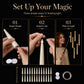 💥LAST DAY SPECIAL PRICE￡15.99!!!🕯️Magical Wand Remote Floating LED Taper Candles Set🪄