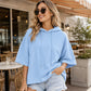 🥳AUTUMN HOT SALE🥳🍂50K+ SOLD!💥50% OFF! 🧥Seasonal Style - Relaxed Pullover Hoodie with Half-Sleeve Cut – Flattering Loose Fit & Modern Aesthetic for Transitional Weather