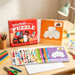 🏆Surprise Price: Only £7.99!!🚗Kids Geometric Sticker Activity Book🧩The Best Gift For Kids❤️