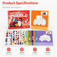 🏆Surprise Price: Only £7.99!!🚗Kids Geometric Sticker Activity Book🧩The Best Gift For Kids❤️
