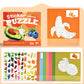 🏆Surprise Price: Only £7.99!!🚗Kids Geometric Sticker Activity Book🧩The Best Gift For Kids❤️