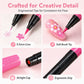 📢Surprise Price: Only £8.99!!!⏰️ 24 Colors Dual Ended Nail Art Pens Set