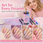 📢Surprise Price: Only £8.99!!!⏰️ 24 Colors Dual Ended Nail Art Pens Set