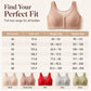 🏆Surprise Price: Only £8.99!!!👙Women’s Wireless Front Closure Bra🌸