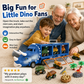 🎄Christmas Pre Sale 50% Off☃️Interactive Dinosaur Transporter Toy Truck🦕