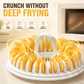 🏆Surprise Price: Only £8.99!!!🥔DIY Microwave Potato Chip Maker with Slicer Bowl Set🍟