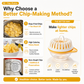 🏆Surprise Price: Only £8.99!!!🥔DIY Microwave Potato Chip Maker with Slicer Bowl Set🍟