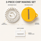 🏆Surprise Price: Only £8.99!!!🥔DIY Microwave Potato Chip Maker with Slicer Bowl Set🍟