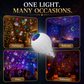 🎄Christmas Pre Sale 50% Off!!☃️⚽Rotating Christmas Projector Bulb | 16 Patterns🌊
