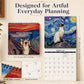 🏆Surprise Price: Only £7.99!!!🐱📅2027 Funny Cat Meme Calendar