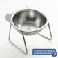 🏆 Last Day Special Price £8.99! 🥣15° Tilted Orthopaedic Feeding Bowl