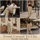 🥳AUTUMN HOT SALE🥳🍂50K+ SOLD!💥50% OFF! 👖Women's Stylish Slimming Cargo Pants