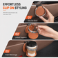🏆Surprise Price: Only £8.99!!!🚗Universal Foldable Car Cup Holder with Hook, Space🥛