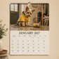 🐶Surprise Price: Only £8.99!!!📅2027 Yorkshire Terrier Wall Calendar