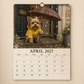🐶Surprise Price: Only £8.99!!!📅2027 Yorkshire Terrier Wall Calendar