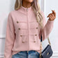 ⏳LAST DAY SALE ONLY￡22.99!🔥✨ Effortless Elegance | Women's Casual Double Zipper Sweater Jacket