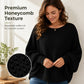 🥳AUTUMN HOT SALE🥳🍂50K+ SOLD!💥50% OFF! 👚Women's Loose Batwing Sleeve Knit Sweater
