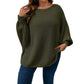 🥳AUTUMN HOT SALE🥳🍂50K+ SOLD!💥50% OFF! 👚Women's Loose Batwing Sleeve Knit Sweater