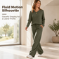🥳AUTUMN HOT SALE🥳🍂50K+ SOLD!💥50% OFF! Women's Casual Top & Pants 2-Piece Lounge Set