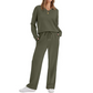 🥳AUTUMN HOT SALE🥳🍂50K+ SOLD!💥50% OFF! Women's Casual Top & Pants 2-Piece Lounge Set