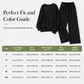 🥳AUTUMN HOT SALE🥳🍂50K+ SOLD!💥50% OFF! Women's Casual Top & Pants 2-Piece Lounge Set